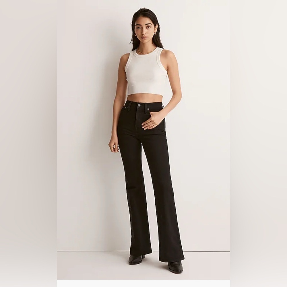 Madewell The Perfect Vintage Flare Jean in Sherborn Wash Size 25